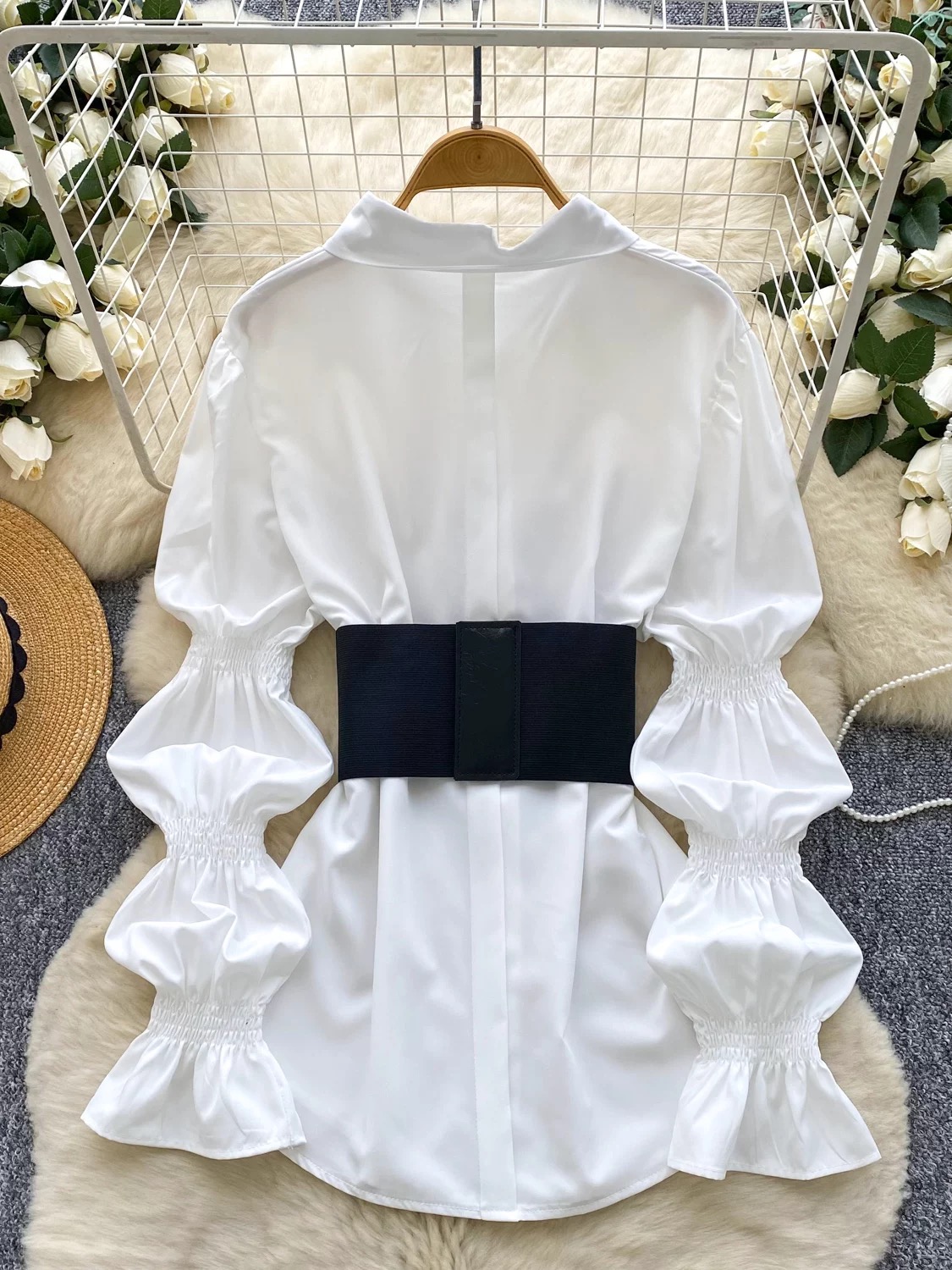 V nice to meet you shirt set SS146 images